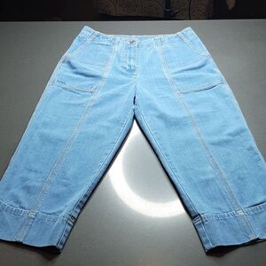 Ralph Lauren Light Blue Capris